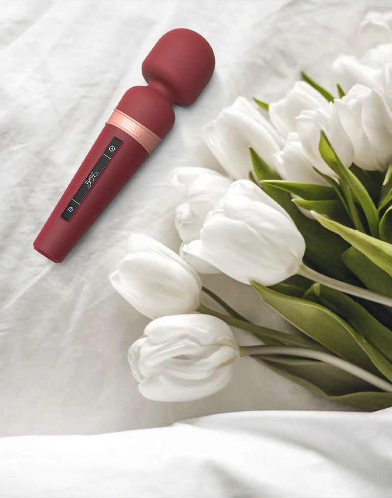 Viotec - Titan - Staafvibrator - Goud & Wijnrood