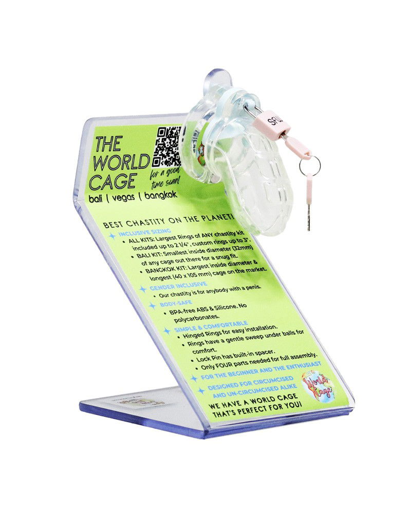 World CAge - Display met functies (inclusief tester)