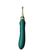 ZALO - Bess 2 - Verwarmende Clitoris Massager met 4 opzetstukken - Groen