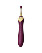 ZALO - Bess 2 - Verwarmende Clitoris Massager met 4 opzetstukken - Paars