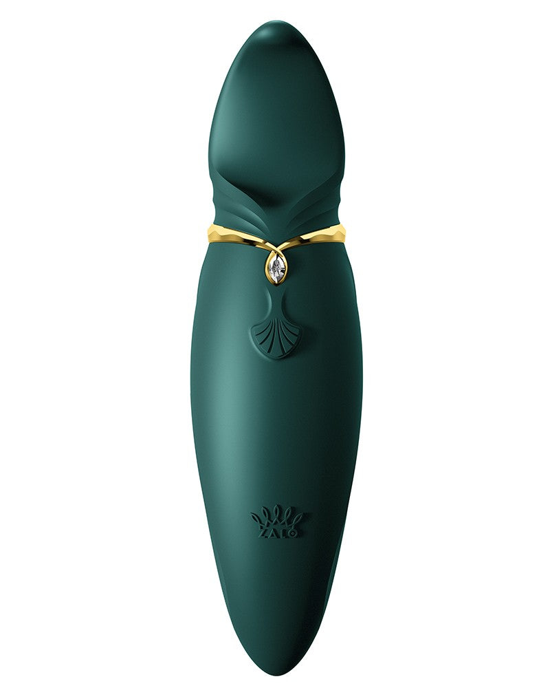 ZALO Hero Jewel Green - Clitoral PulseWave Massager