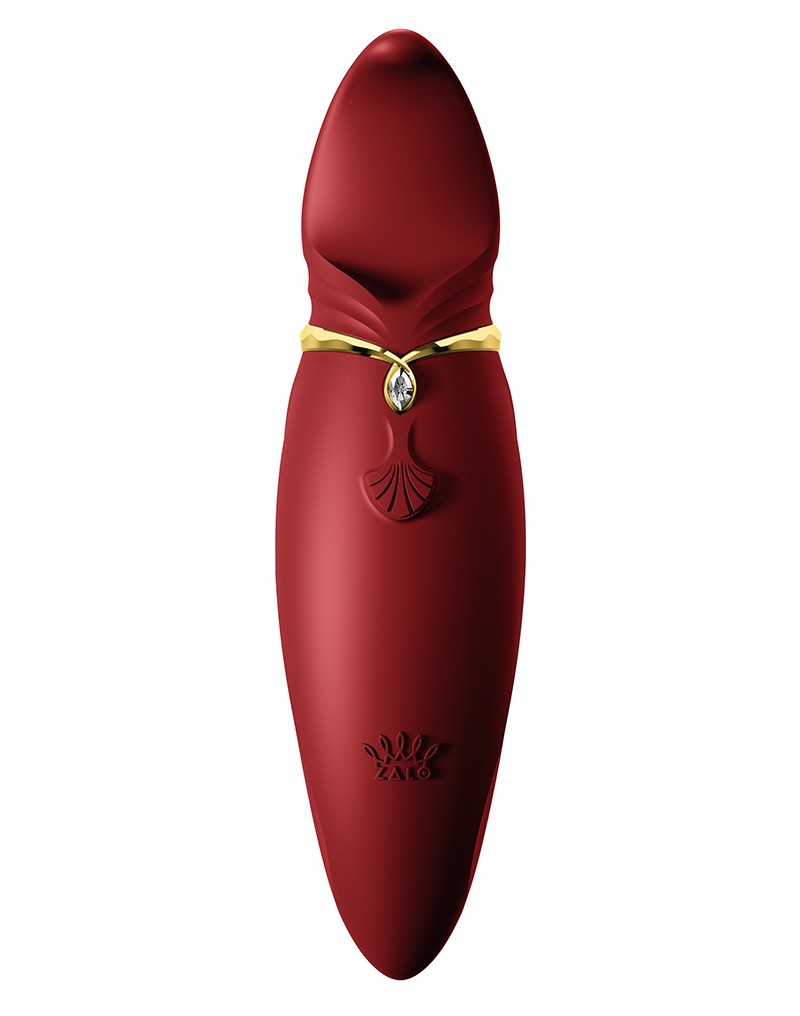ZALO Hero Wine Red - Clitoral PulseWave Massager