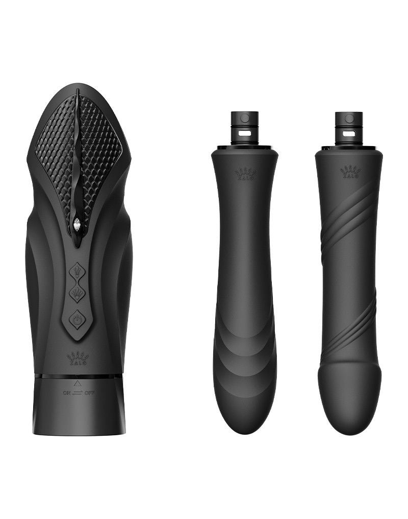 ZALO - Sesh - Verwarmende Vibrator met Afstandsbediening - Zwart