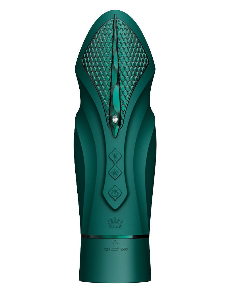 ZALO - Sesh - Verwarmende Vibrator met Afstandsbediening - Groen