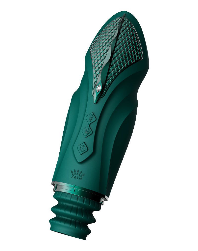 ZALO - Sesh - Verwarmende Vibrator met Afstandsbediening - Groen