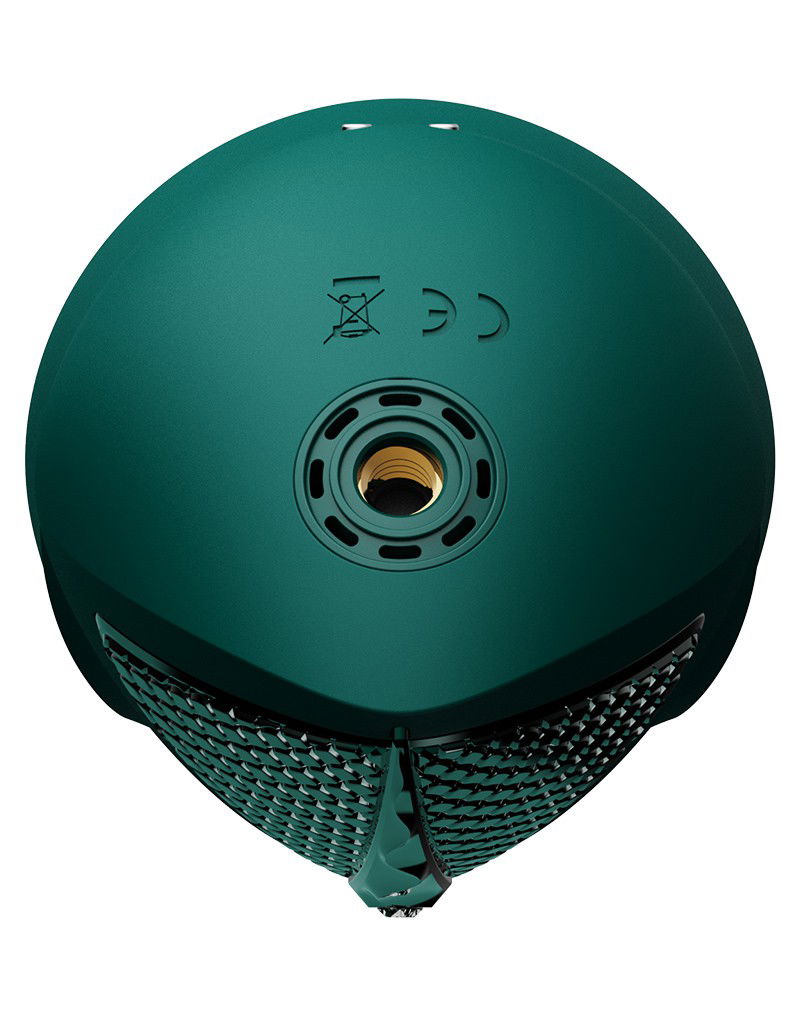 ZALO - Sesh - Verwarmende Vibrator met Afstandsbediening - Groen