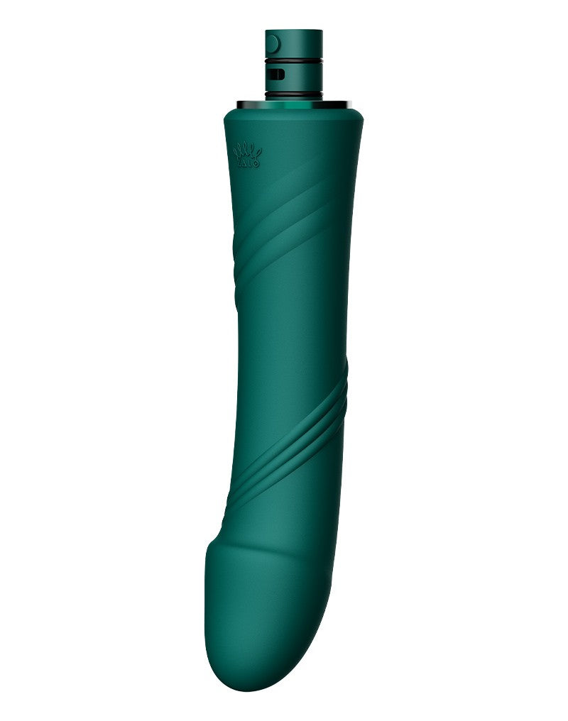 ZALO - Sesh - Verwarmende Vibrator met Afstandsbediening - Groen