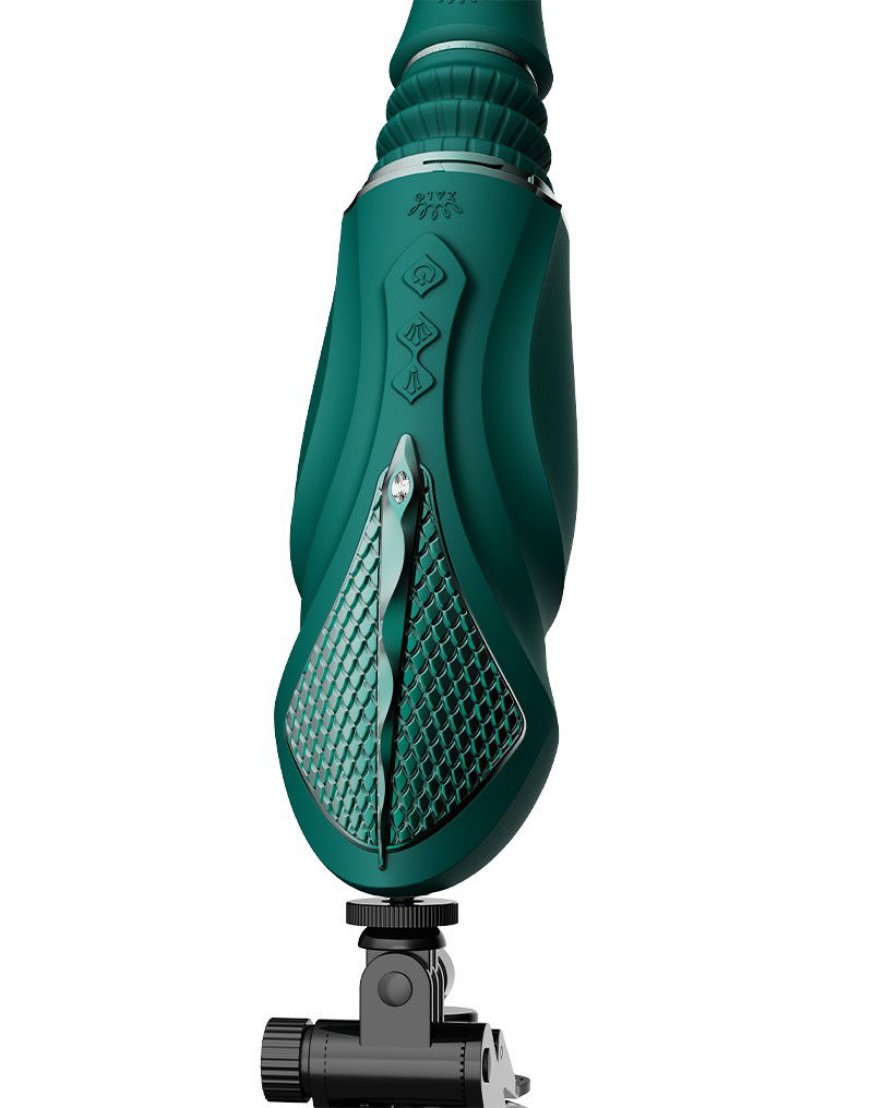 ZALO - Sesh - Verwarmende Vibrator met Afstandsbediening - Groen