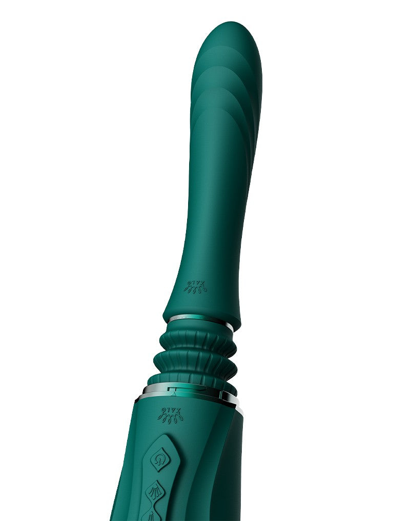 ZALO - Sesh - Verwarmende Vibrator met Afstandsbediening - Groen