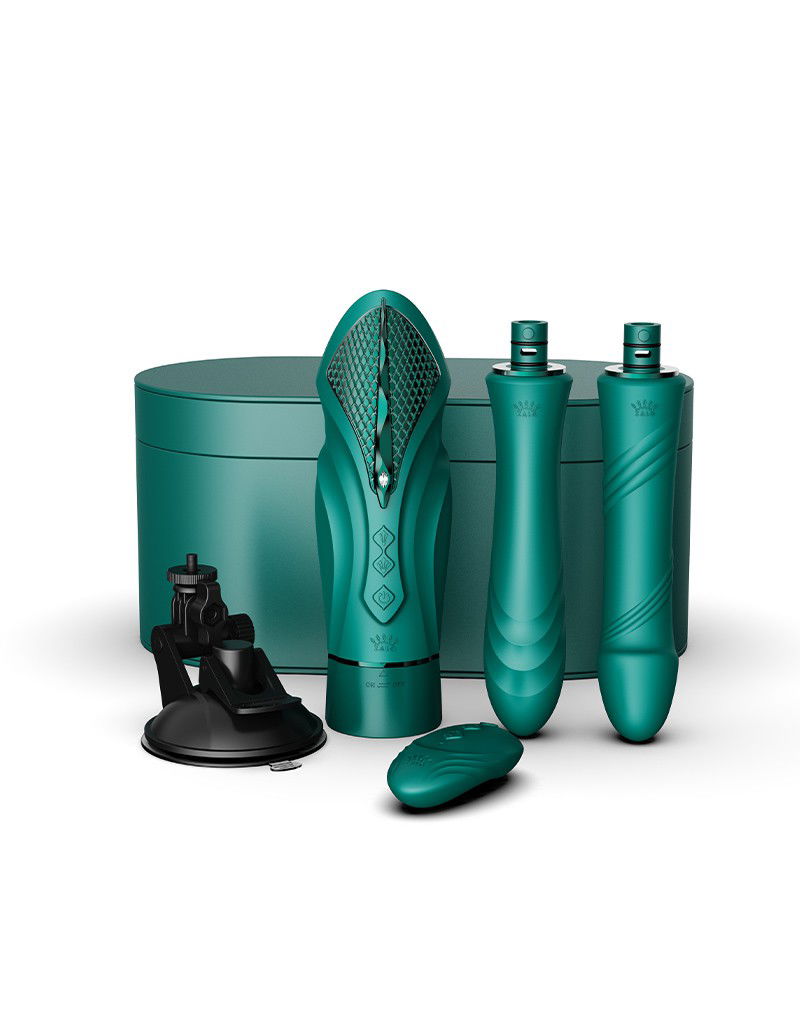 ZALO - Sesh - Verwarmende Vibrator met Afstandsbediening - Groen