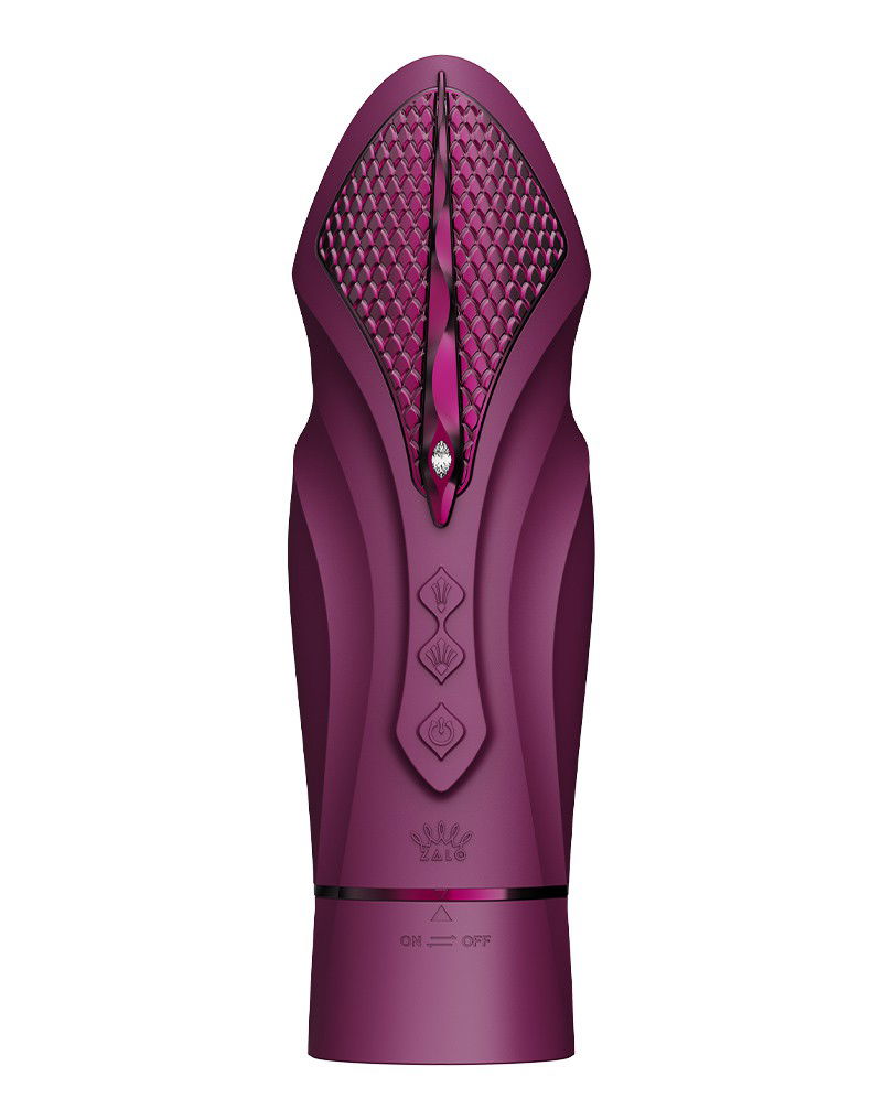 ZALO - Sesh - Verwarmende Vibrator met Afstandsbediening - Paars