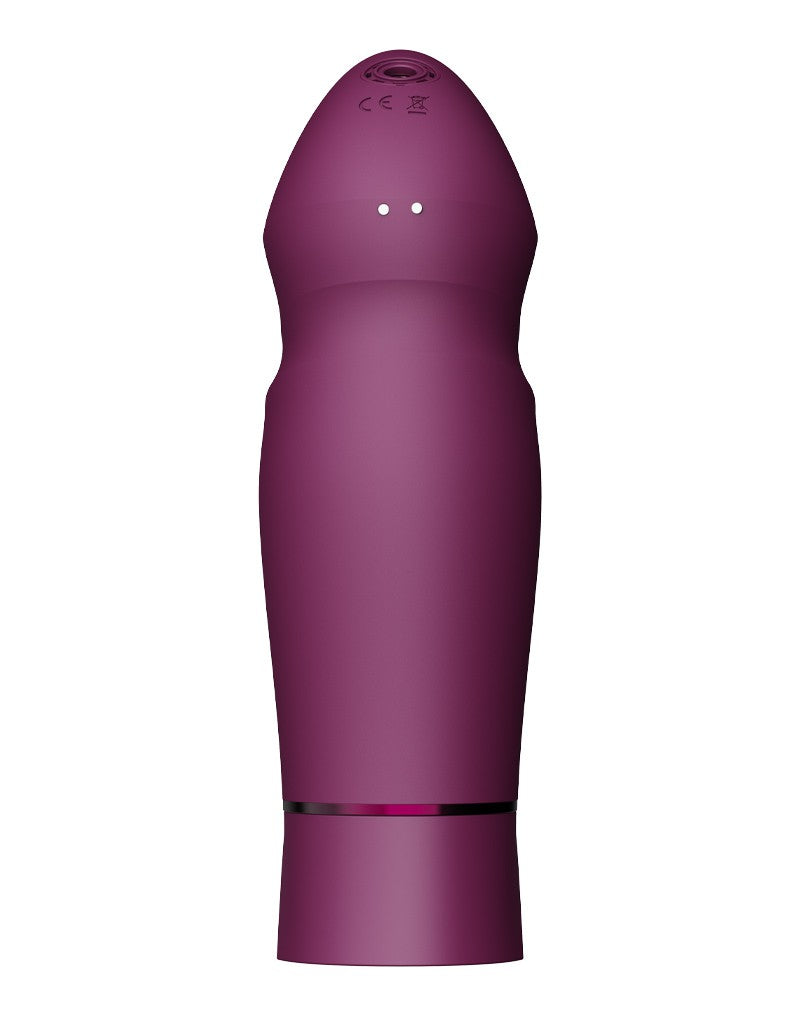 ZALO - Sesh - Verwarmende Vibrator met Afstandsbediening - Paars