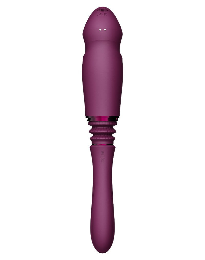ZALO - Sesh - Verwarmende Vibrator met Afstandsbediening - Paars