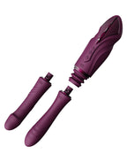 ZALO - Sesh - Verwarmende Vibrator met Afstandsbediening - Paars
