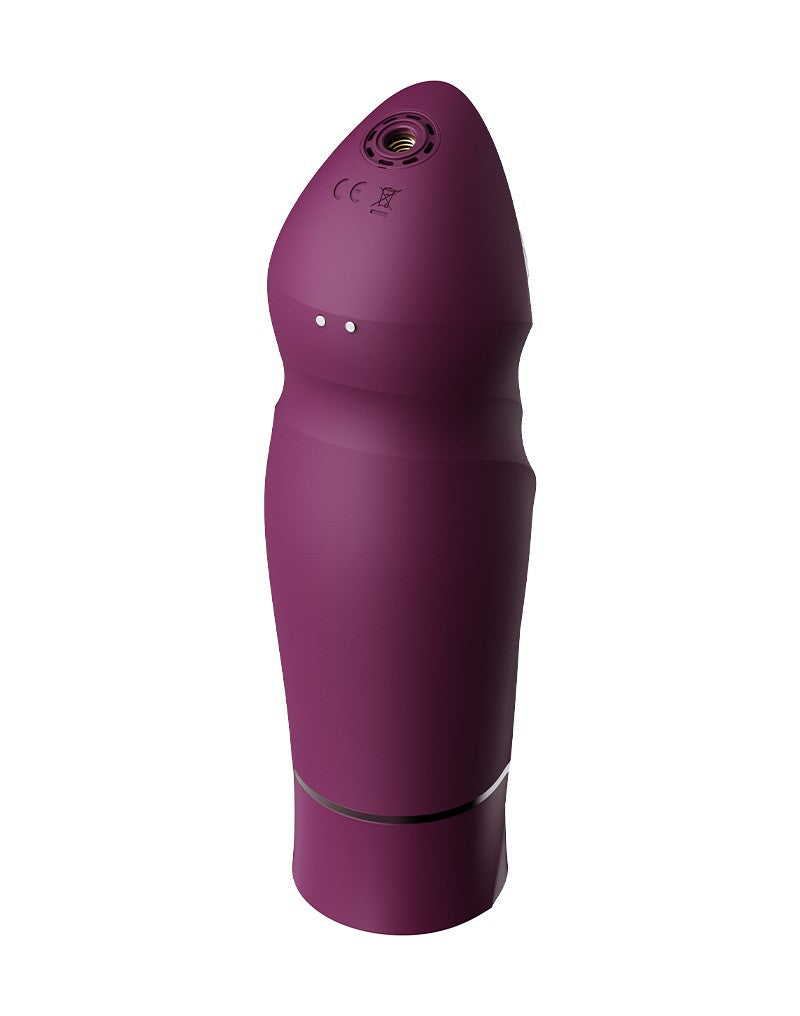 ZALO - Sesh - Verwarmende Vibrator met Afstandsbediening - Paars