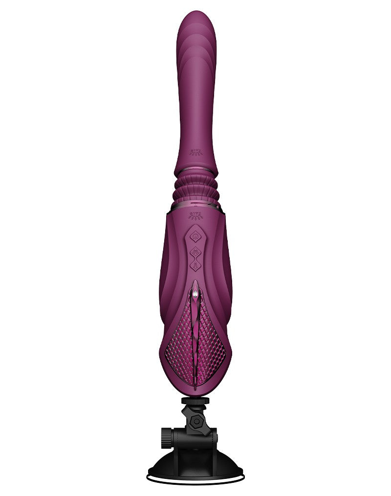 ZALO - Sesh - Verwarmende Vibrator met Afstandsbediening - Paars