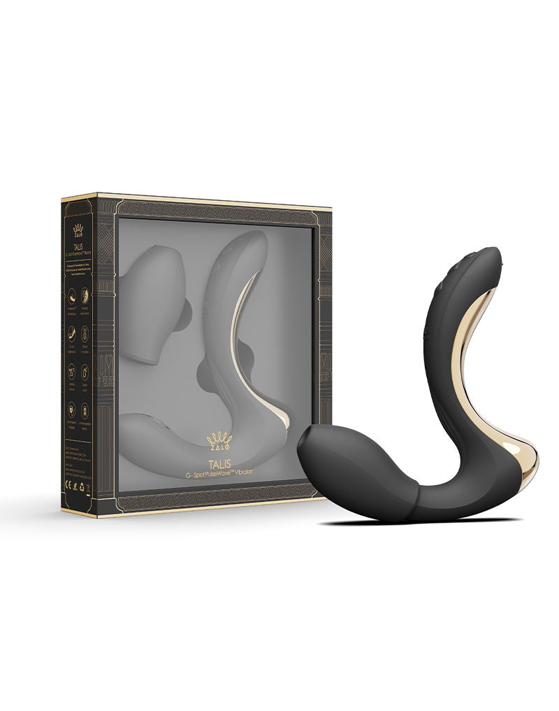 ZALO - Talis - G-Spot Pulsewave Vibrator - Zwart