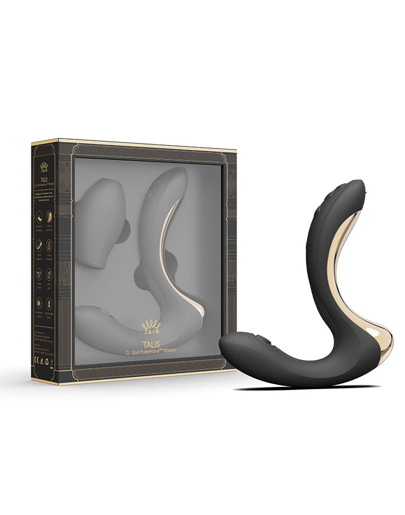 ZALO - Talis - G-Spot Pulsewave Vibrator - Zwart