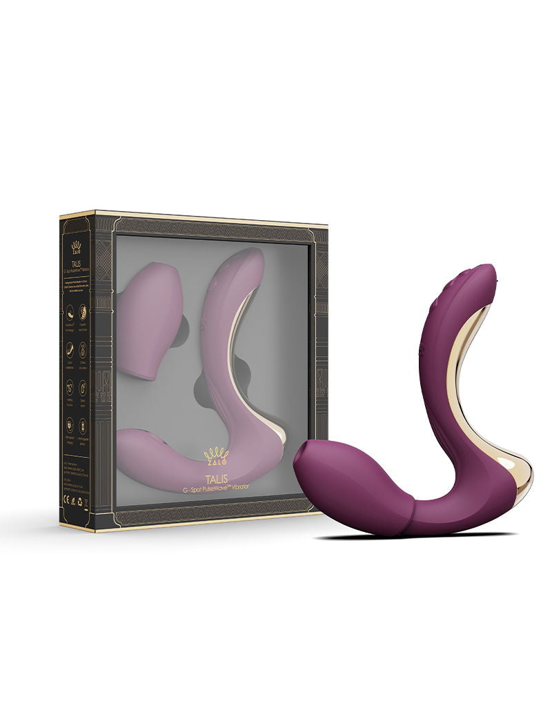 ZALO - Talis - G-Spot Pulsewave Vibrator - Paars