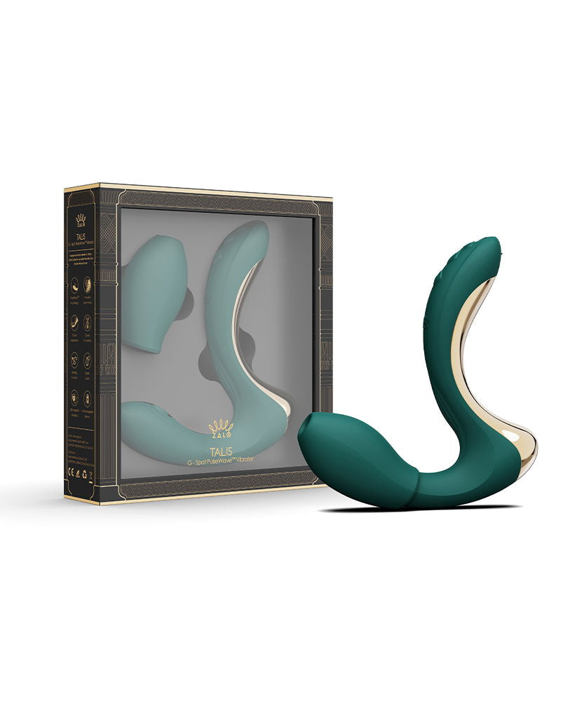 ZALO - Talis - G-Spot Pulsewave Vibrator - Groen