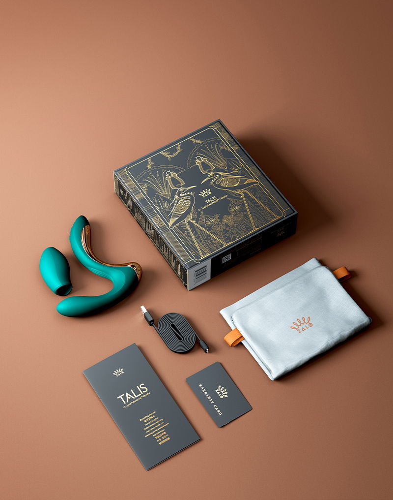 ZALO - Talis - G-Spot Pulsewave Vibrator - Groen